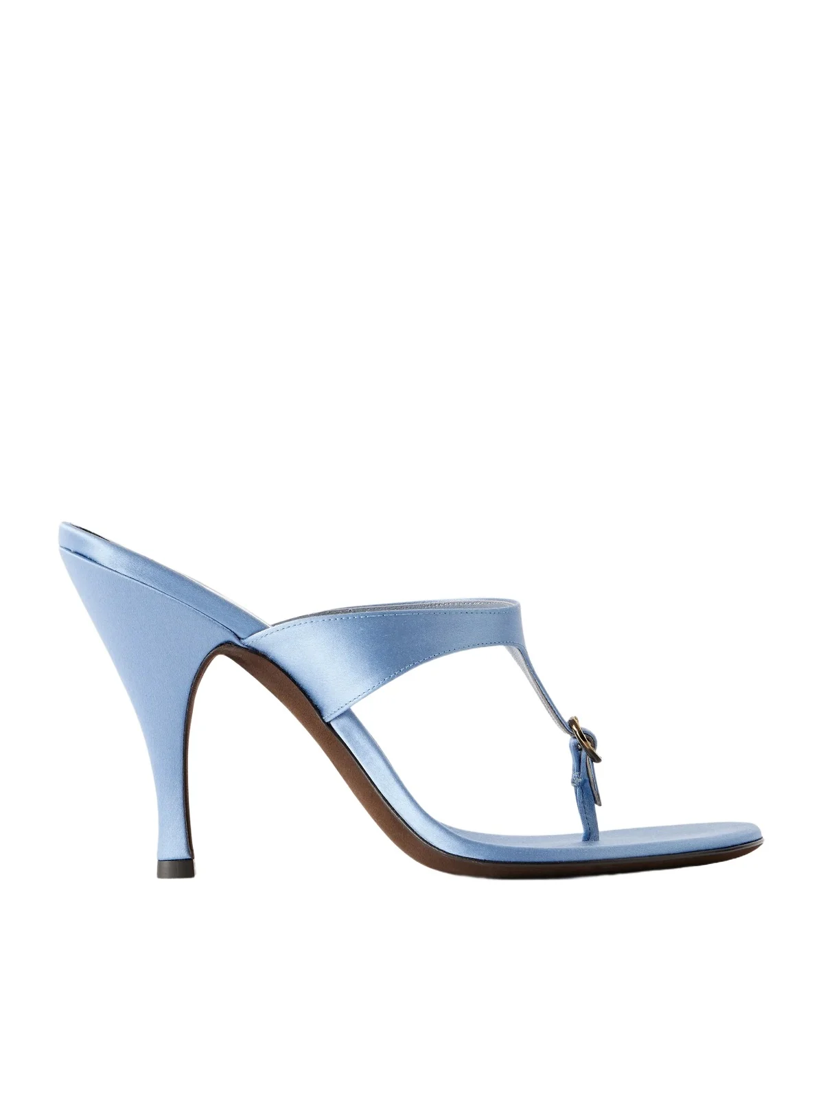 Herbert Levine Kiss And Tell 100 Embellished Satin Thong Sandals