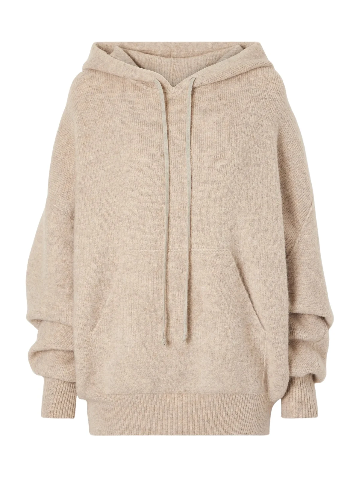 Rick Owens Hun Wool-blend Hoodie