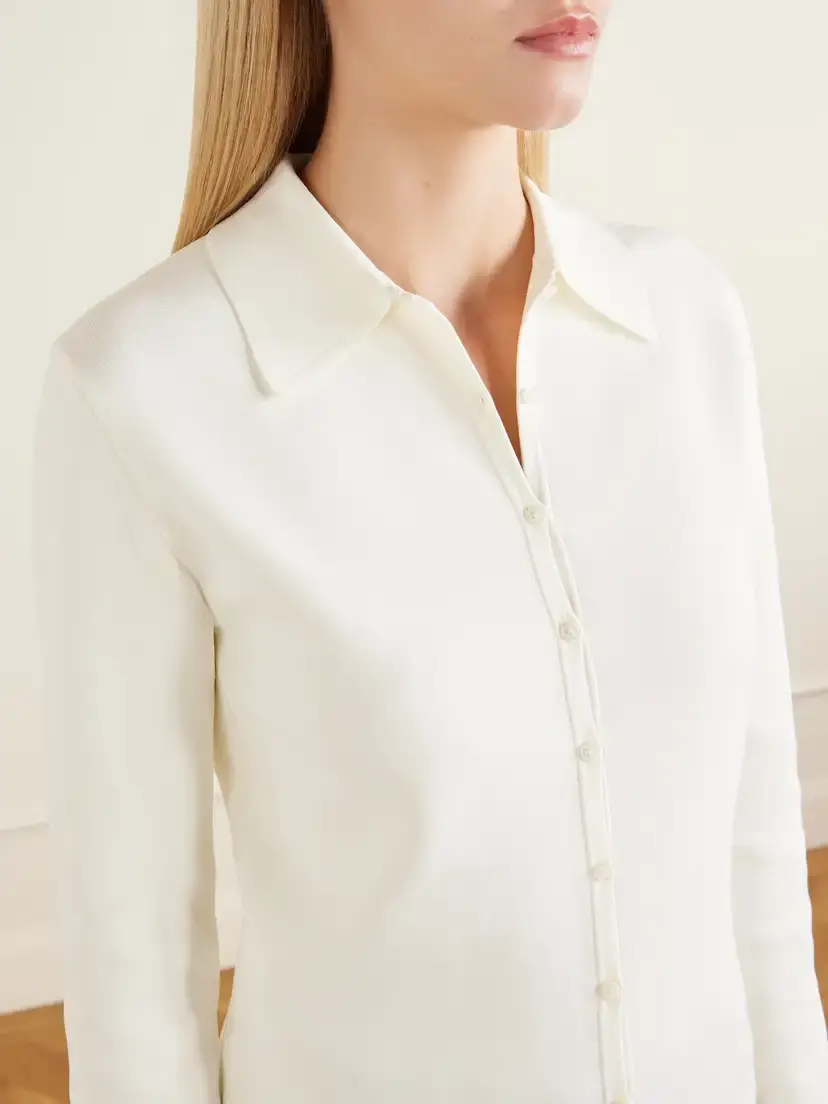 TOTEME Jersey Cardigan | Thumbnail 5 TOTEME Jersey Cardigan | Thumbnail 5