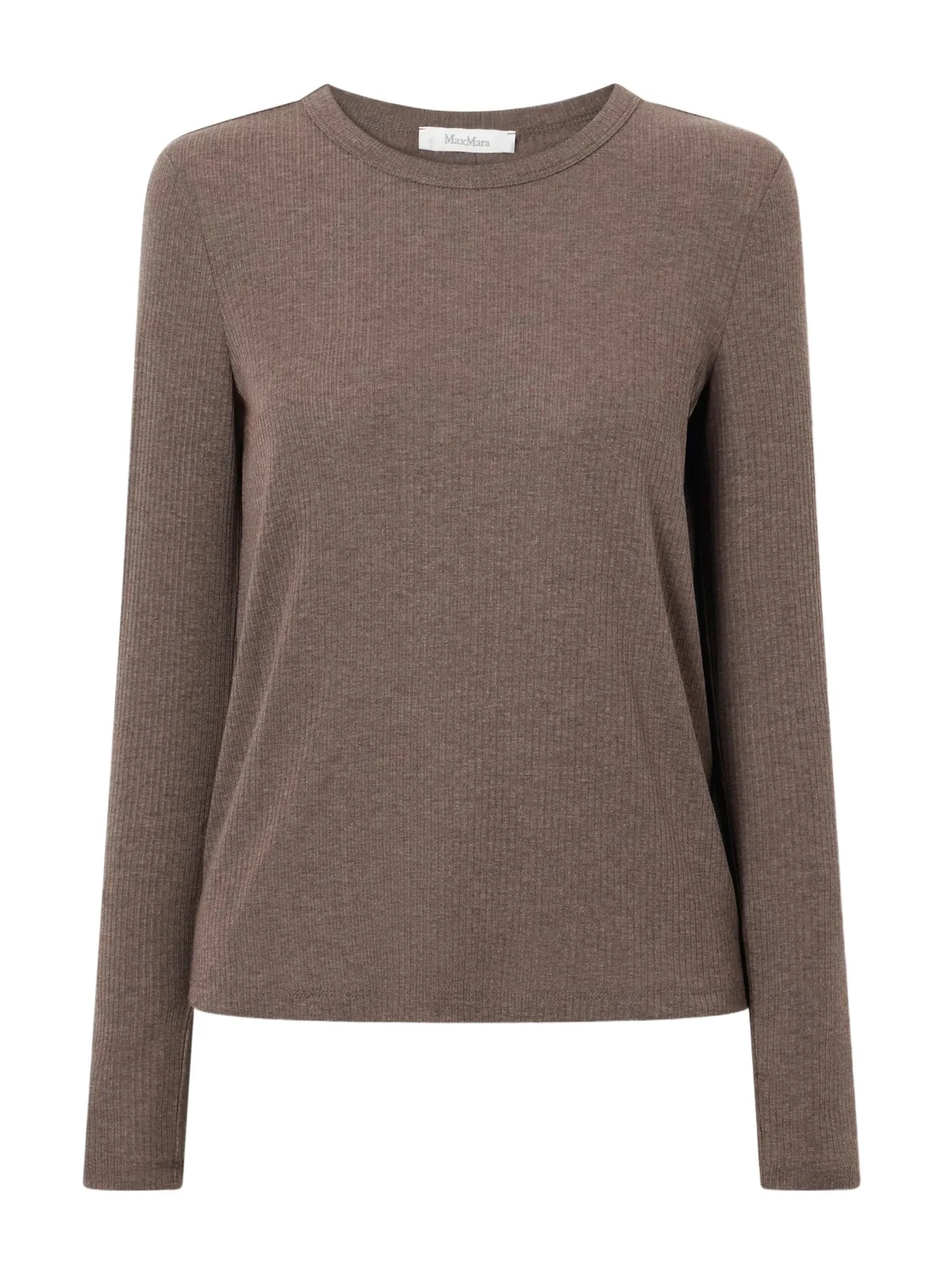 Max Mara Salmone Ribbed Jersey T-shirt