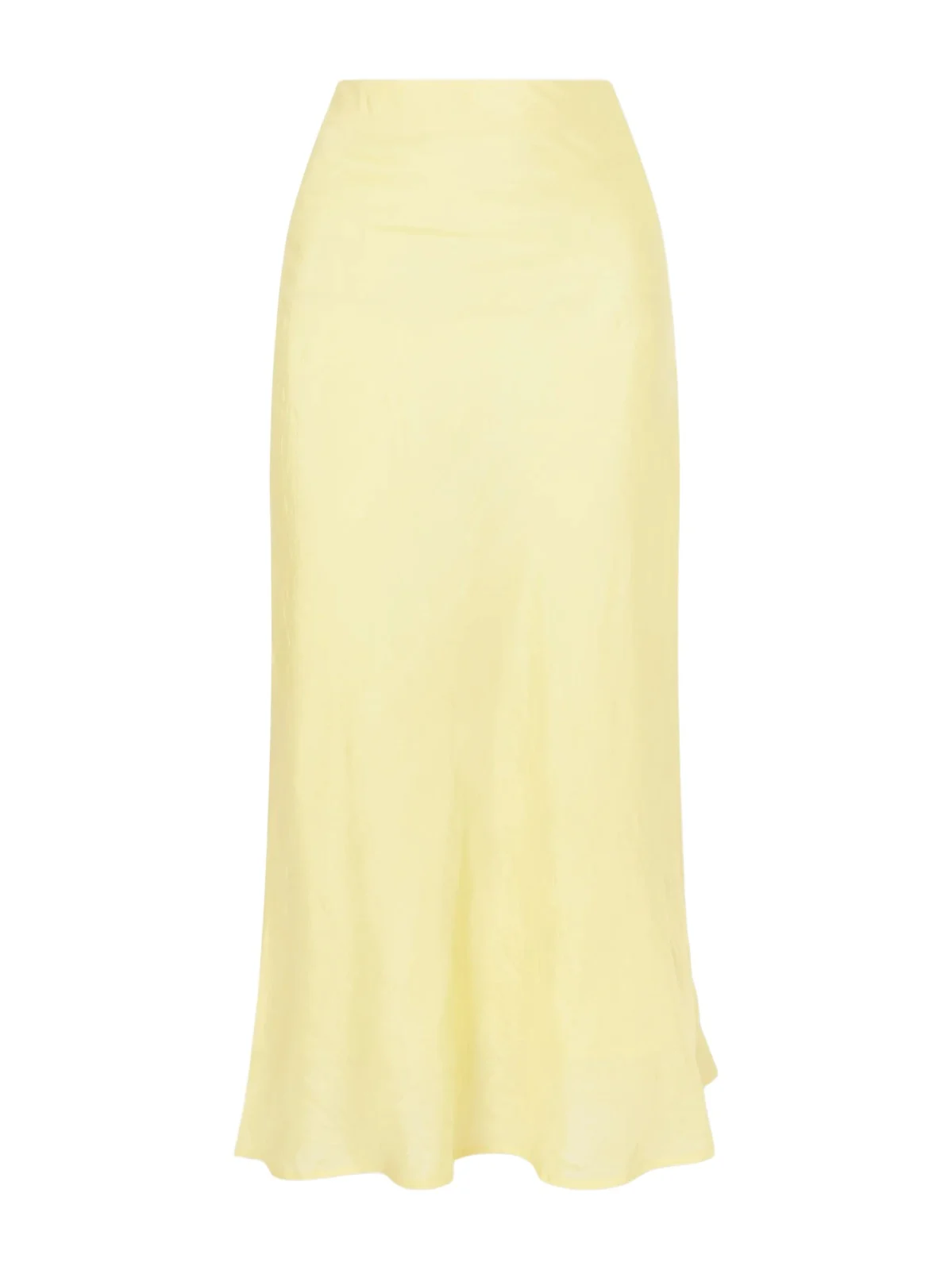 ALIX OF BOHEMIA Lyra Sunlight Silk Midi Skirt