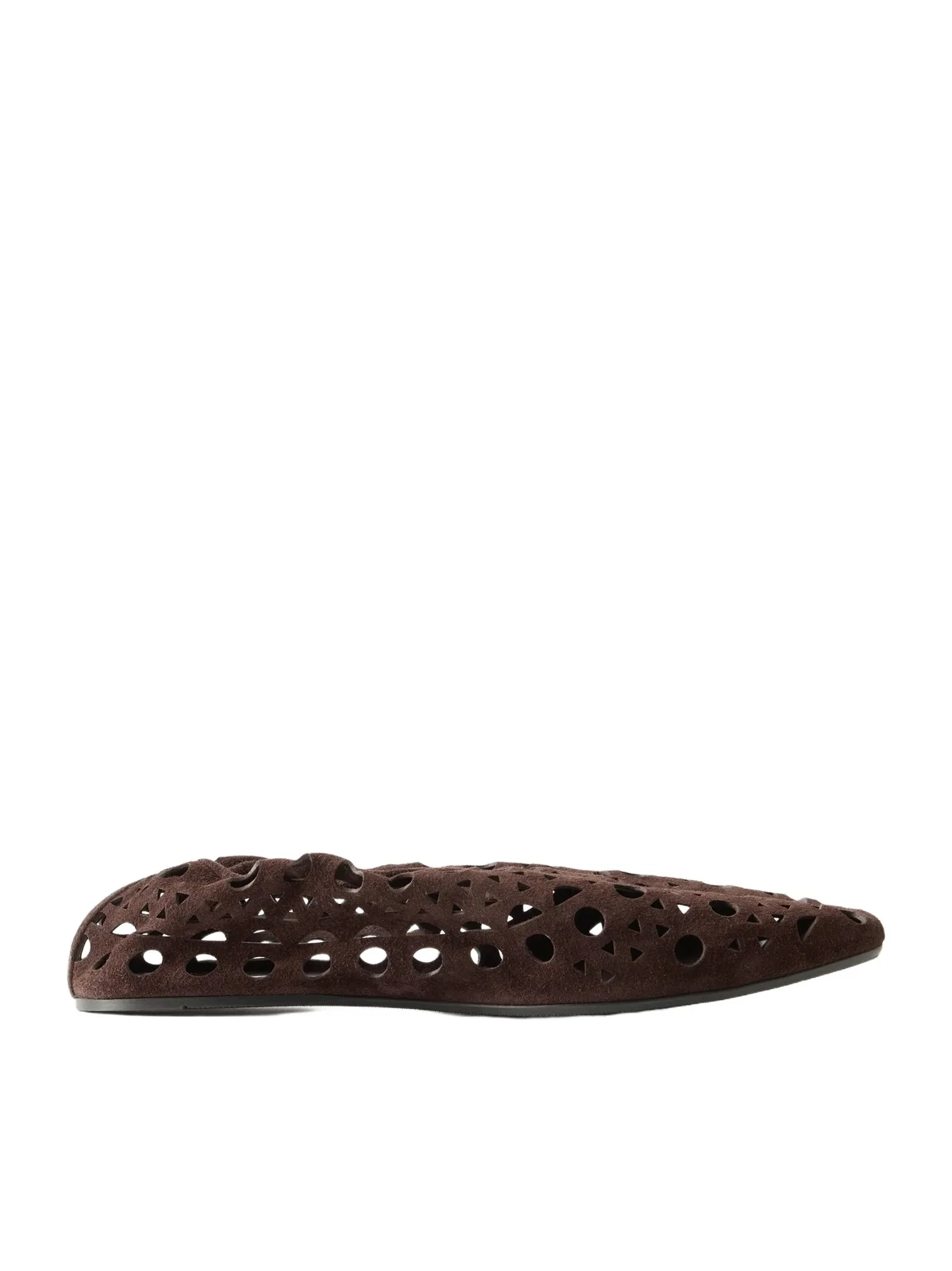 Neo Vienne Perforated Suede Ballet Flats Neo Vienne Perforated Suede Ballet Flats