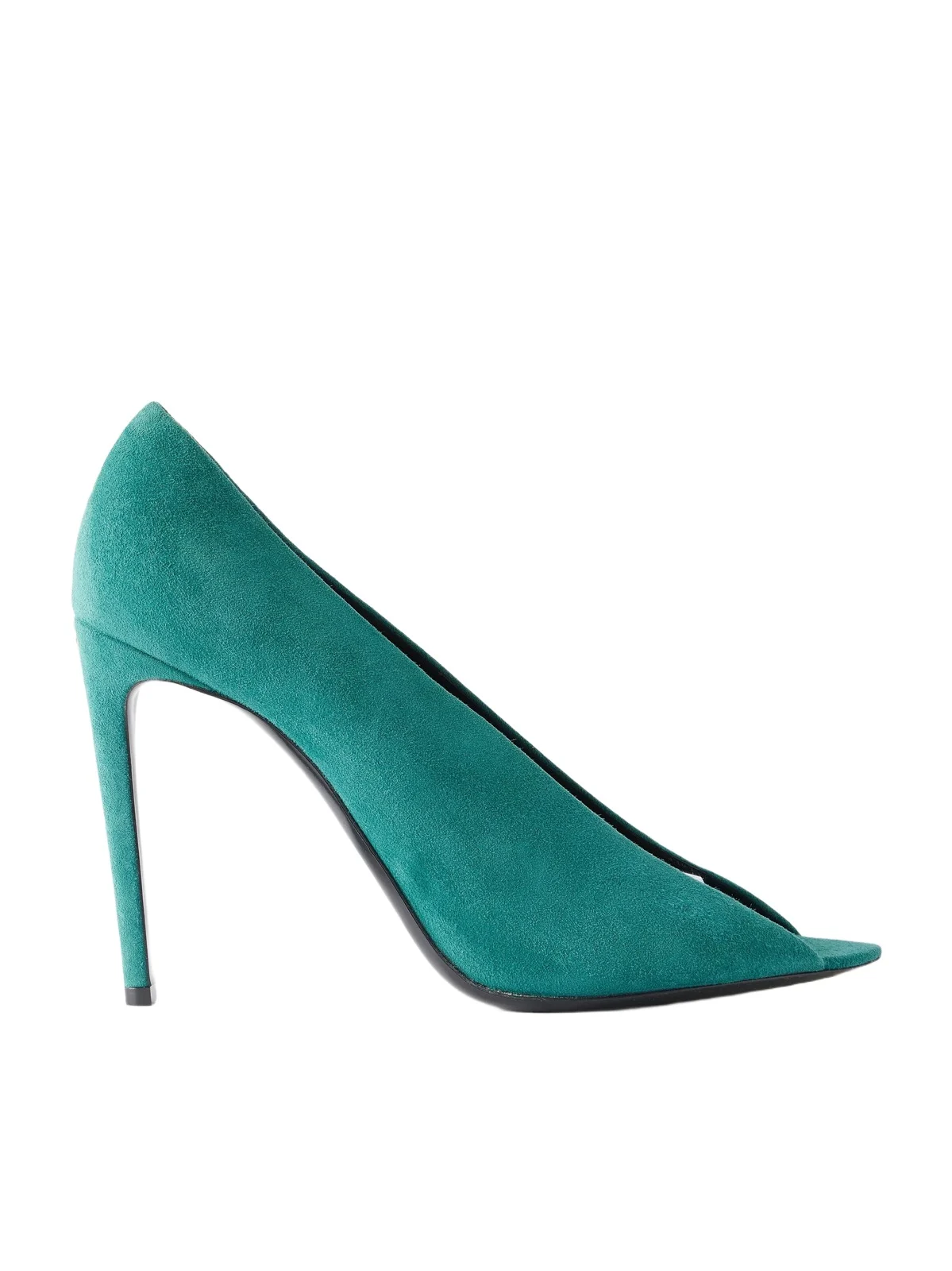 Valentino Garavani Révélé 105 Open-toe Suede Pumps