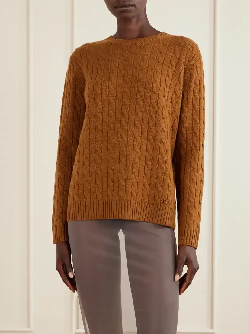 Valentino Garavani Cable-knit Cashmere Sweater | Thumbnail 3 Valentino Garavani Cable-knit Cashmere Sweater | Thumbnail 3