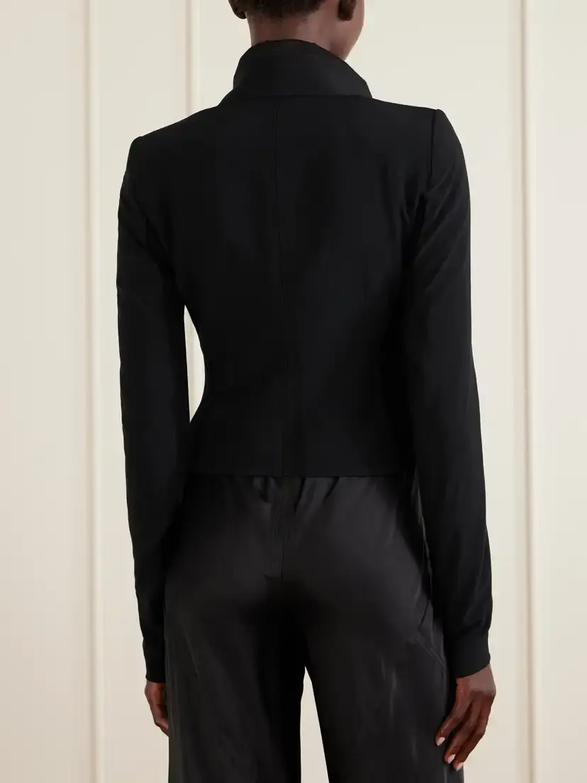 Rick Owens Classic Cady Biker Jacket | Thumbnail 3 Rick Owens Classic Cady Biker Jacket | Thumbnail 3