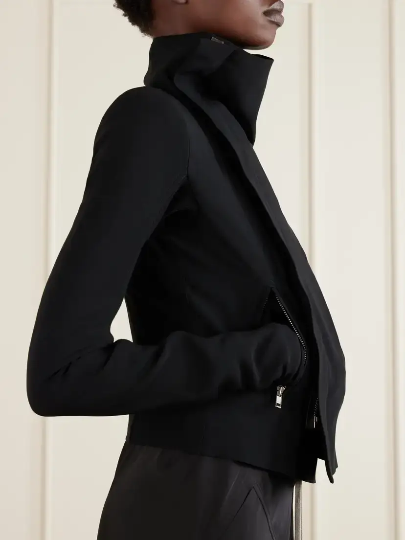 Rick Owens Classic Cady Biker Jacket | Thumbnail 4 Rick Owens Classic Cady Biker Jacket | Thumbnail 4