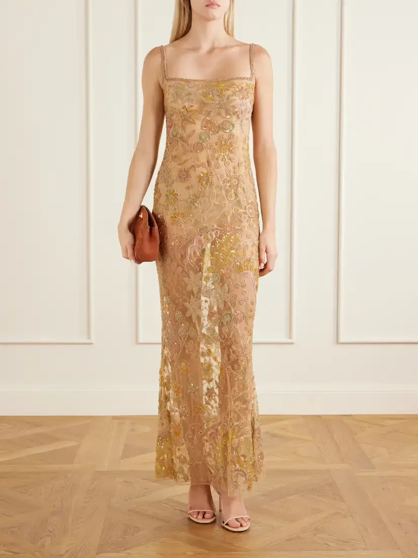 Clio Peppiatt Soléa Embellished Tulle Gown | Thumbnail 2 Clio Peppiatt Soléa Embellished Tulle Gown | Thumbnail 2
