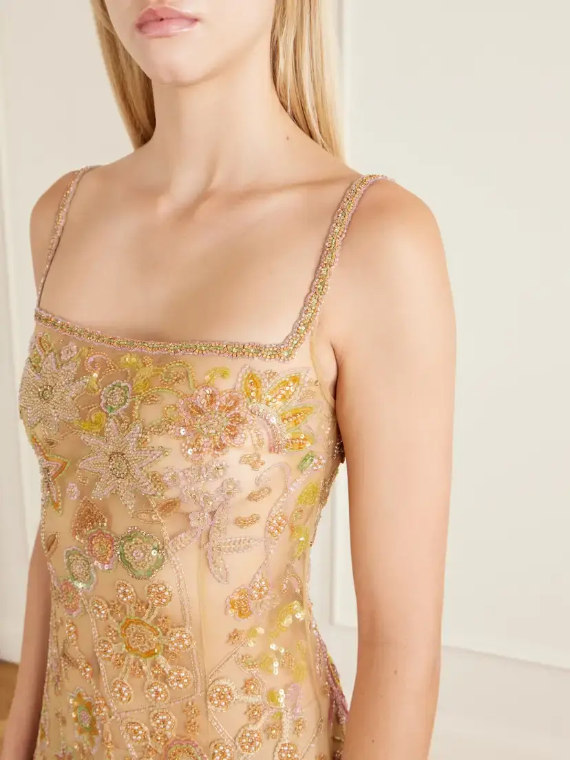 Clio Peppiatt Soléa Embellished Tulle Gown | Thumbnail 4 Clio Peppiatt Soléa Embellished Tulle Gown | Thumbnail 4