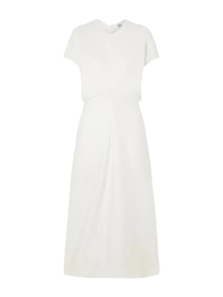 TOTEME Woven Maxi Dress | Image 1 TOTEME Woven Maxi Dress | Image 1
