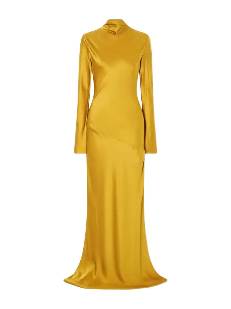 Tove Gio Open-back Silk-cloqué Maxi Dress | Image 1 Tove Gio Open-back Silk-cloqué Maxi Dress | Image 1