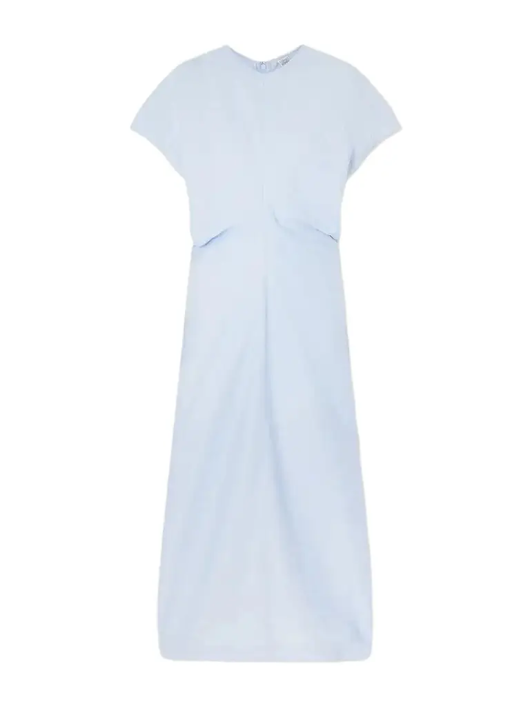 TOTEME Woven Maxi Dress | Image 1 TOTEME Woven Maxi Dress | Image 1