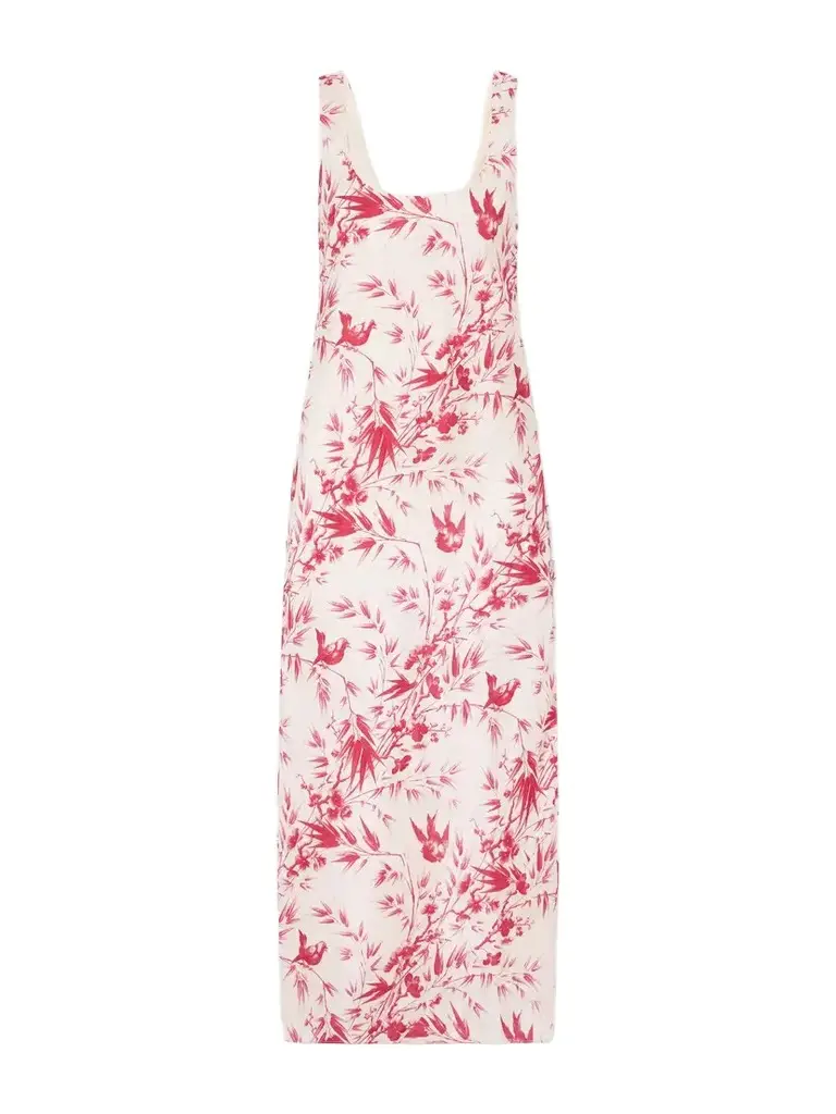 ALIX OF BOHEMIA Adele Printed Silk Midi Dress | Image 1 ALIX OF BOHEMIA Adele Printed Silk Midi Dress | Image 1