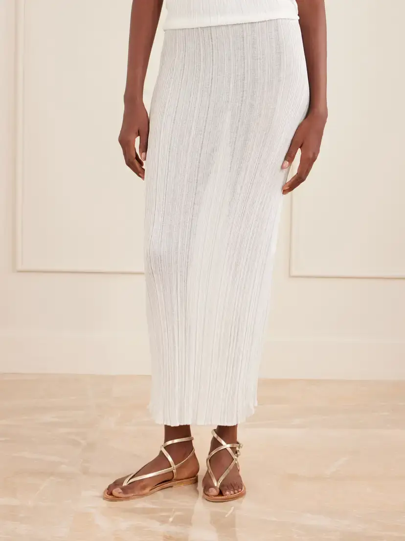 Haight Ivana Ribbed-knit Maxi Skirt | Thumbnail 3 Haight Ivana Ribbed-knit Maxi Skirt | Thumbnail 3