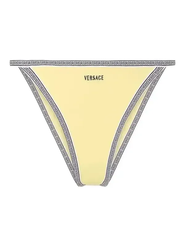 Greca-printed Bikini Briefs