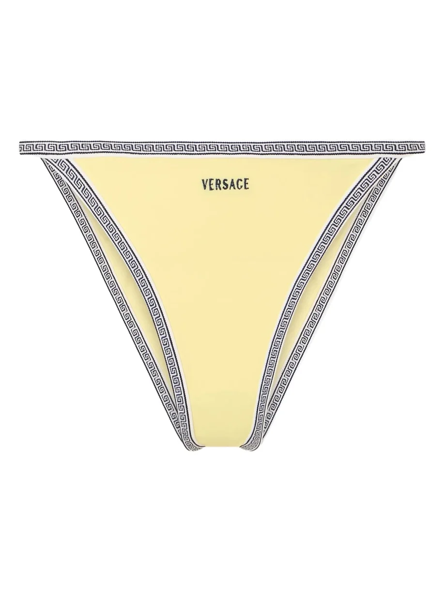 Greca-printed Bikini Briefs
