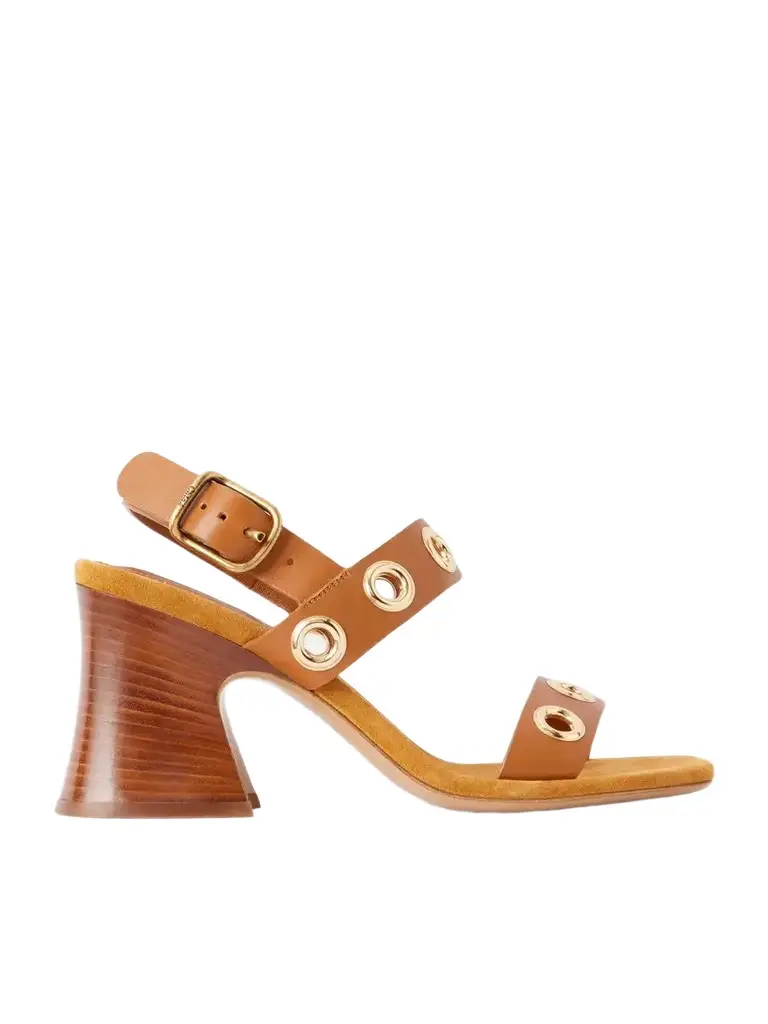 Chloé Embellished Leather Sandals | Image 1 Chloé Embellished Leather Sandals | Image 1