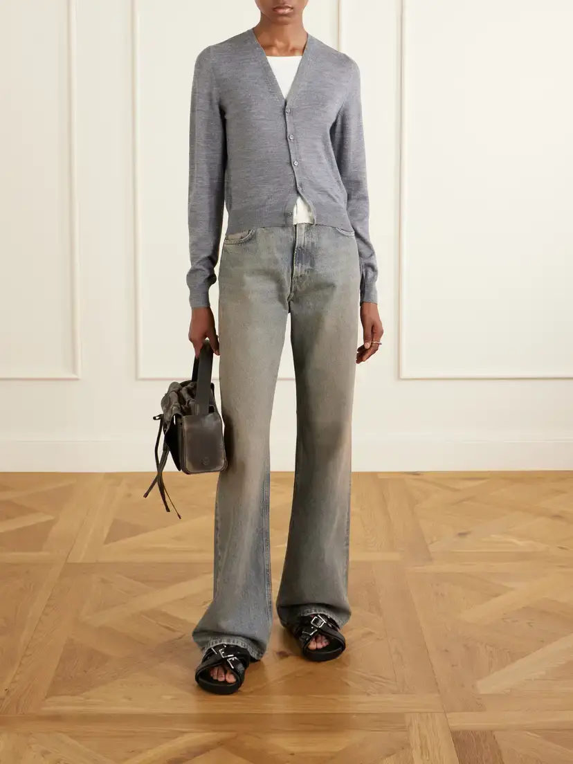 MM6 MAISON MARGIELA Wool-blend Cardigan | Thumbnail 2 MM6 MAISON MARGIELA Wool-blend Cardigan | Thumbnail 2