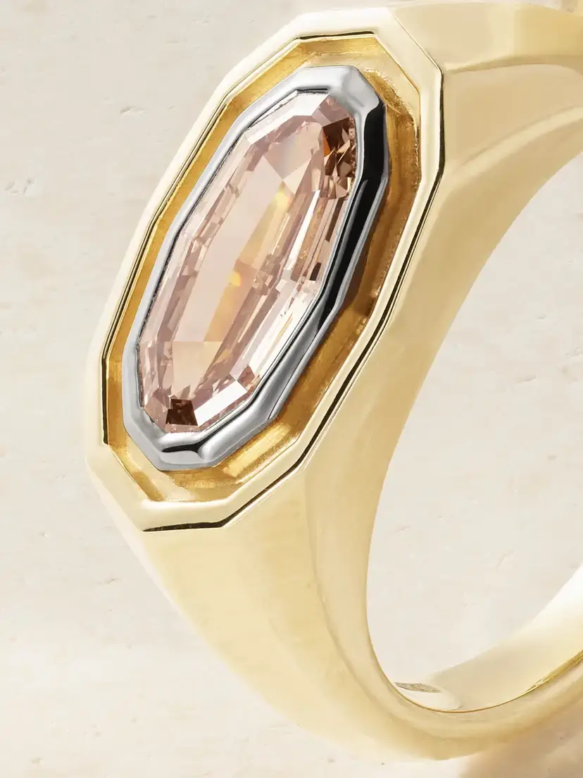 Lucy Delius Insignia 18-karat Gold Diamond Ring | Thumbnail 4 Lucy Delius Insignia 18-karat Gold Diamond Ring | Thumbnail 4