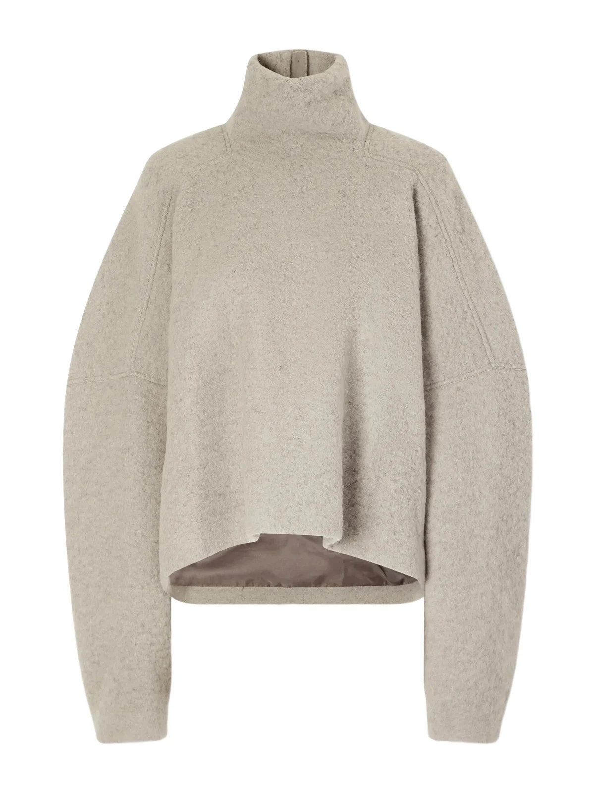 Jumbo Tabard Alpaca And Wool-blend Sweater - Gray Jumbo Tabard Alpaca And Wool-blend Sweater - Gray