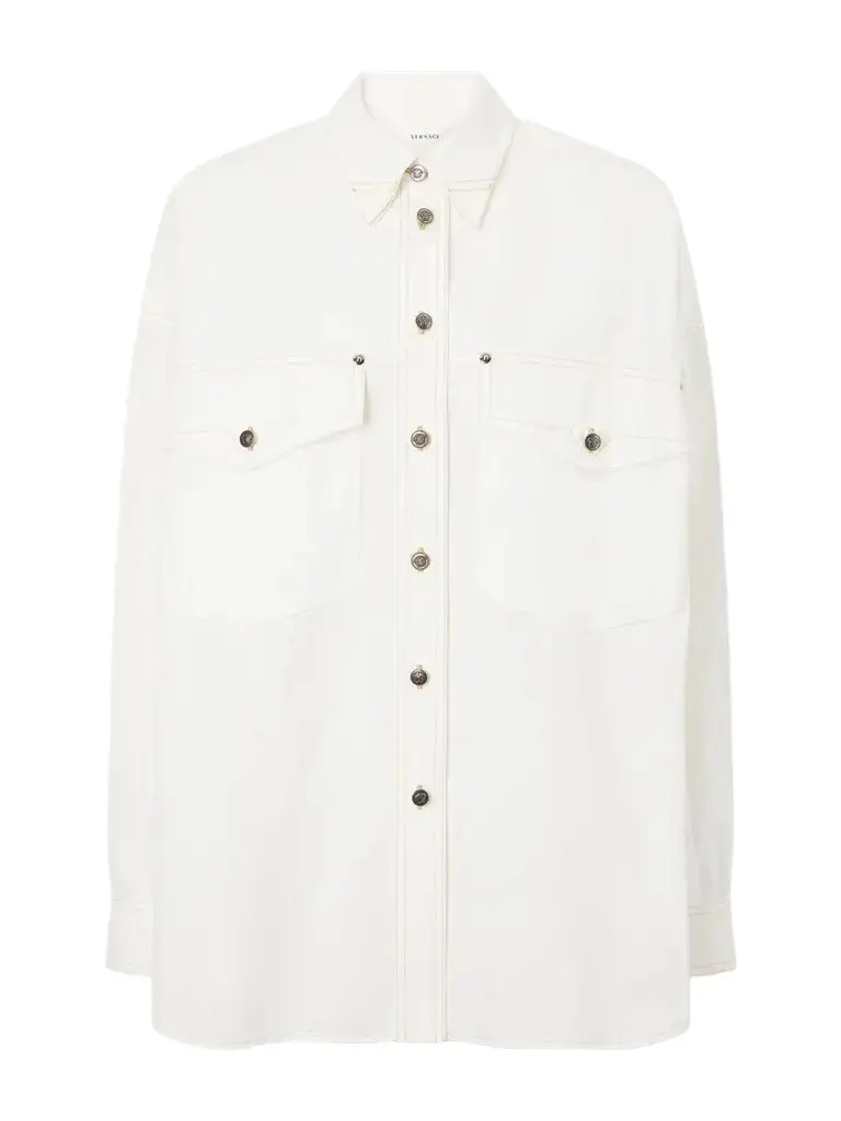 Versace Cotton-poplin Shirt | Image 1 Versace Cotton-poplin Shirt | Image 1