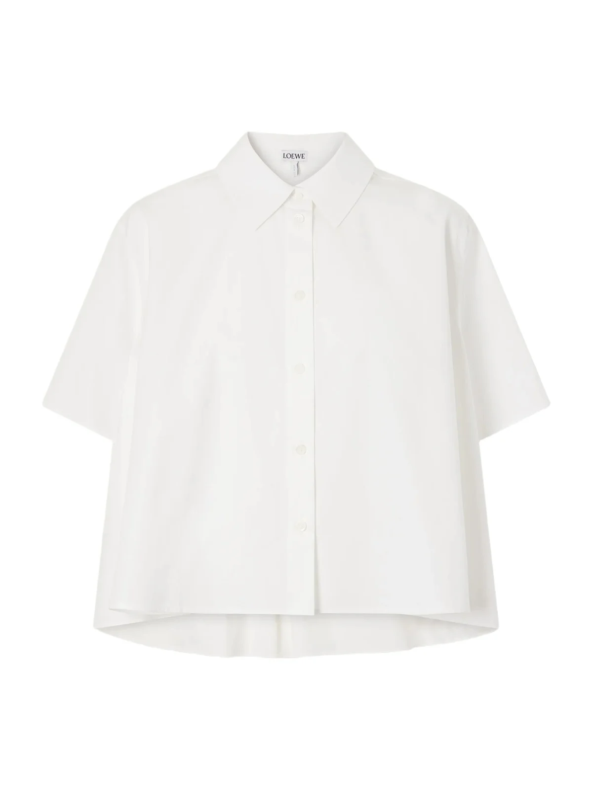Logo-embroidered Cotton-poplin Shirt Logo-embroidered Cotton-poplin Shirt