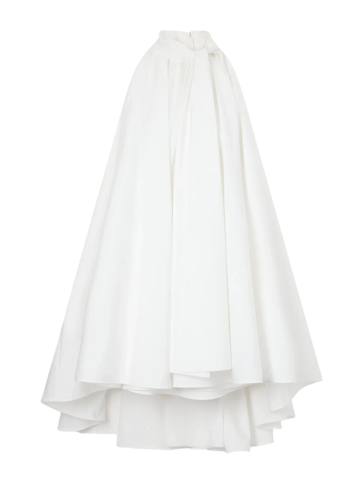 Tie-detailed Pleated Cotton Mini Dress Tie-detailed Pleated Cotton Mini Dress