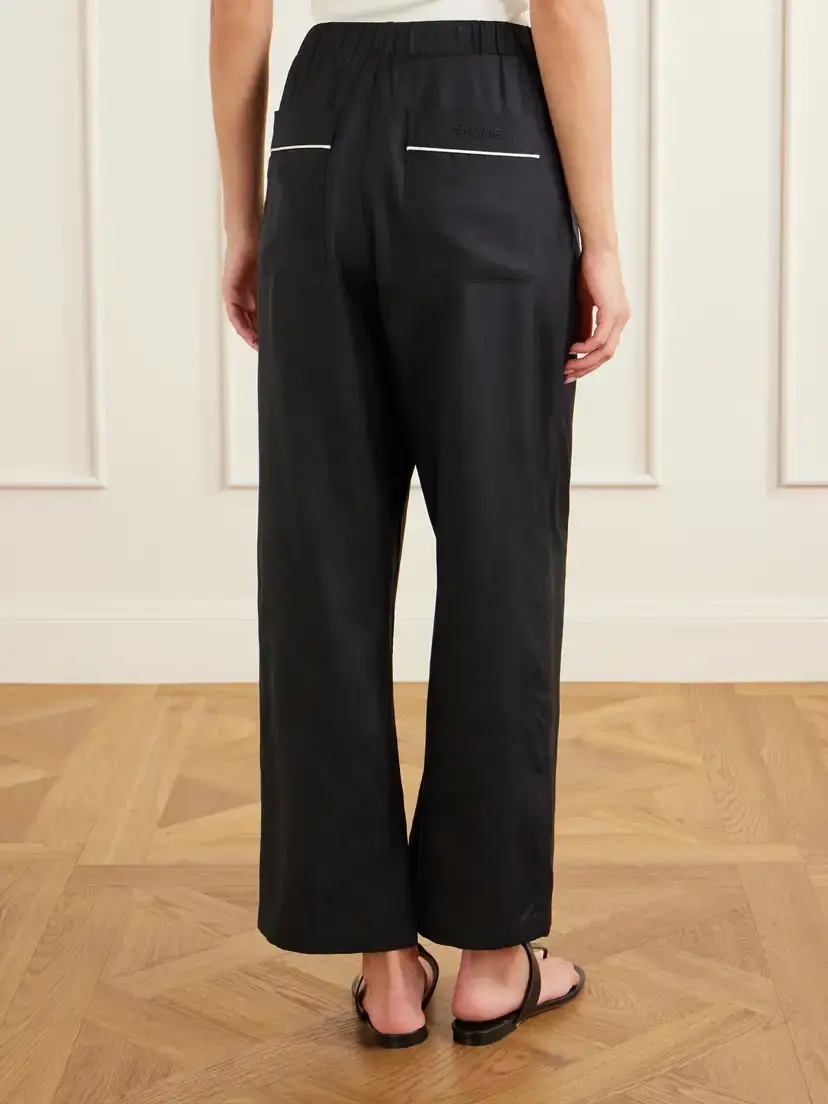 TOTEME Silk Wide-leg Pants | Thumbnail 3 TOTEME Silk Wide-leg Pants | Thumbnail 3