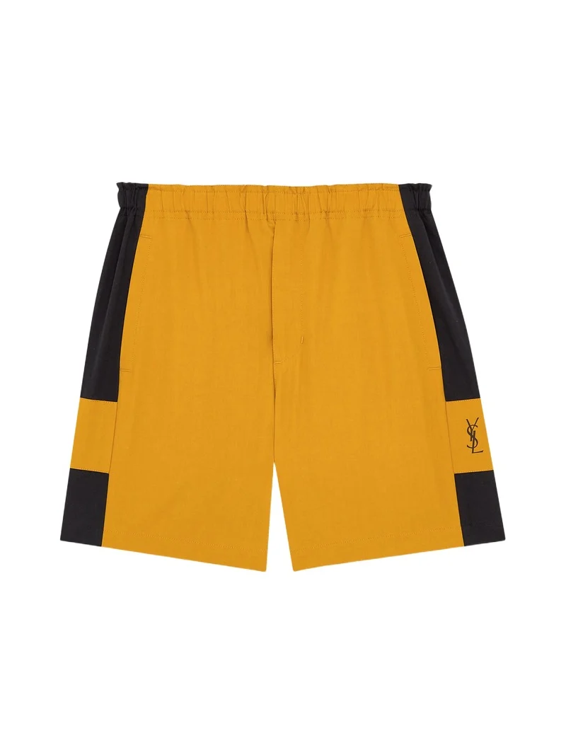 Yves Saint Laurent CASSANDRE bermuda shorts in cotton