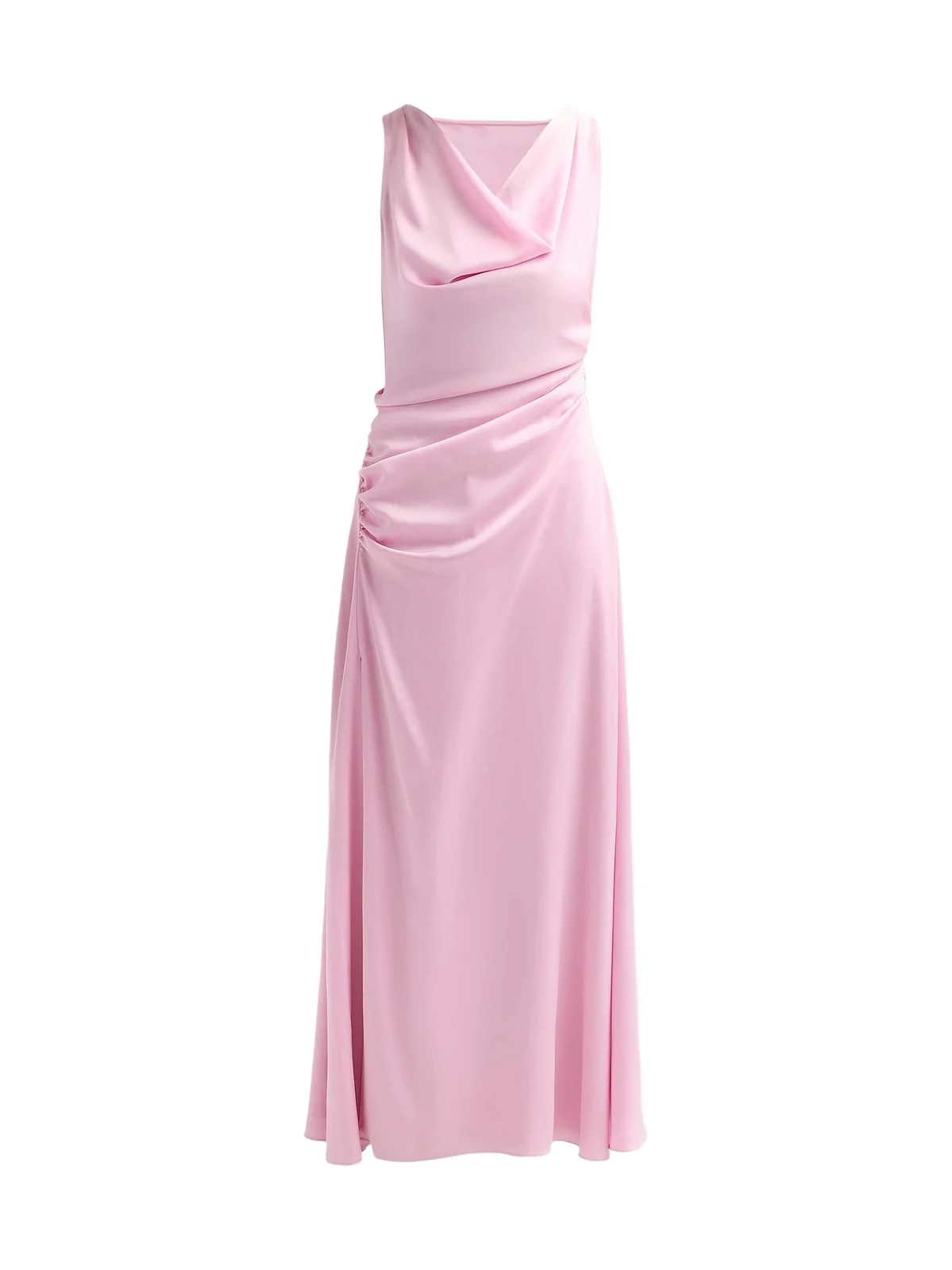 Women's Elinne Ruched Satin Gown
