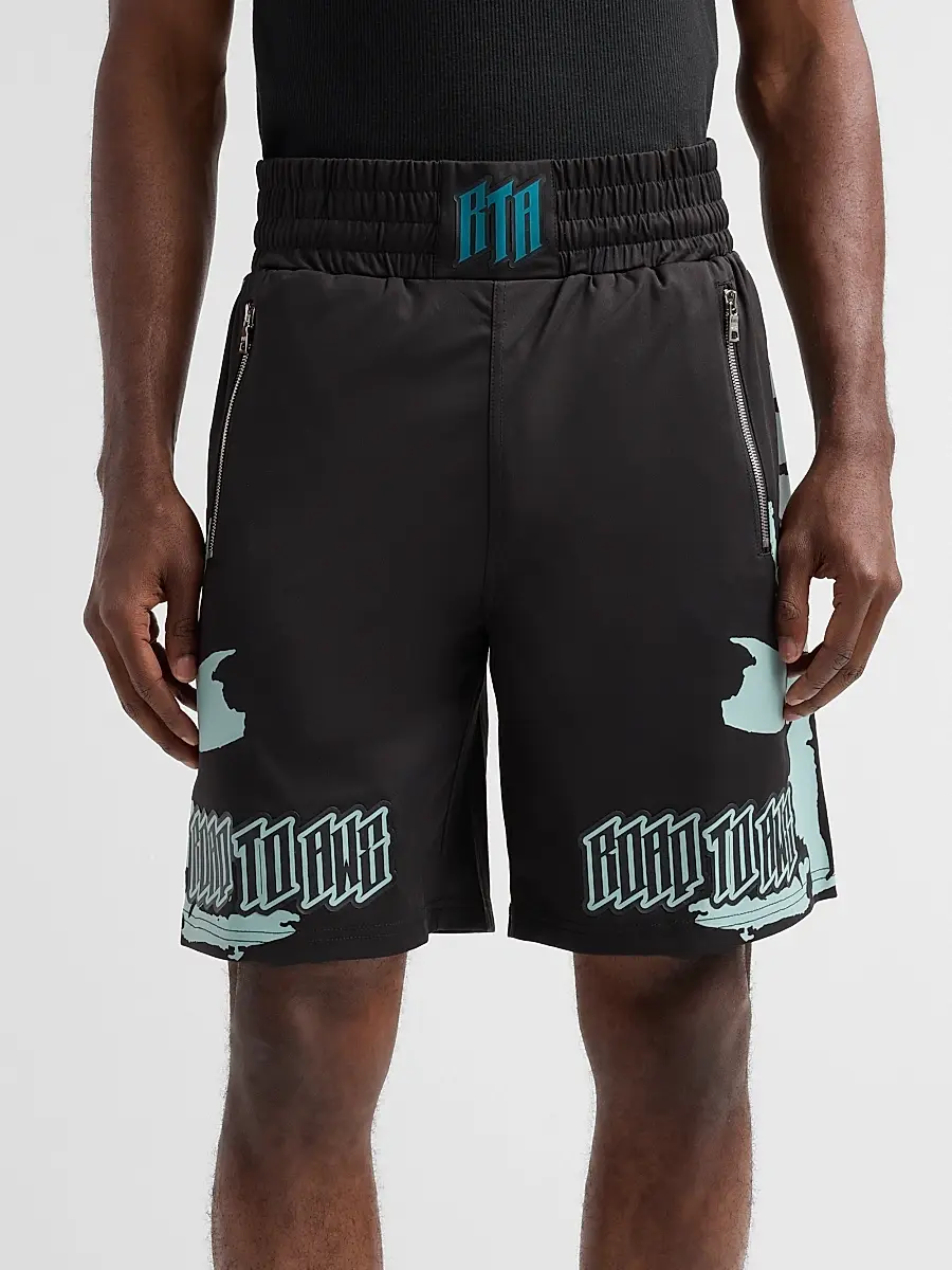 RTA Men's Chaparral Udo Elasticized Boxing Shorts | Thumbnail 5