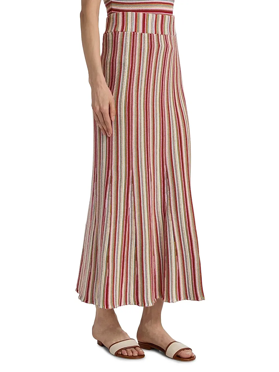 RAILS Women's Nari Striped Cotton Maxi Skirt | Thumbnail 4 RAILS Women's Nari Striped Cotton Maxi Skirt | Thumbnail 4