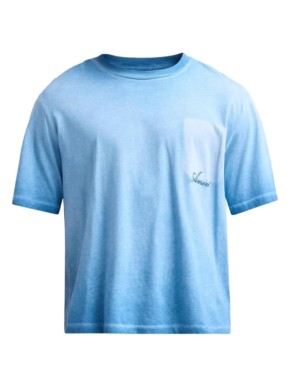 Men's Faded Pocket Crop T-Shirt Men's Faded Pocket Crop T-Shirt