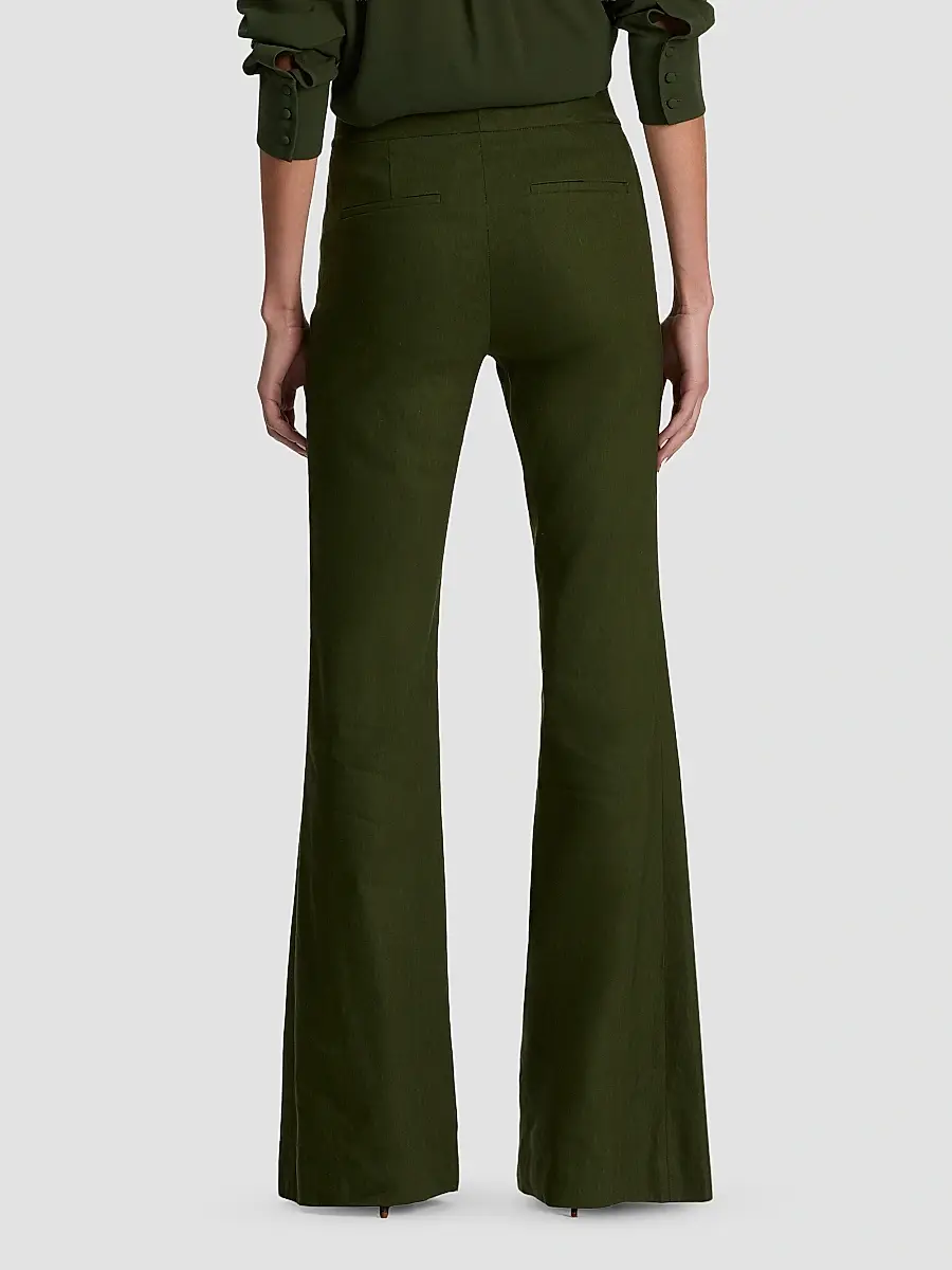 Alice + Olivia Women's Andrew Mr Bootcut Slim-Fit Pants | Thumbnail 3