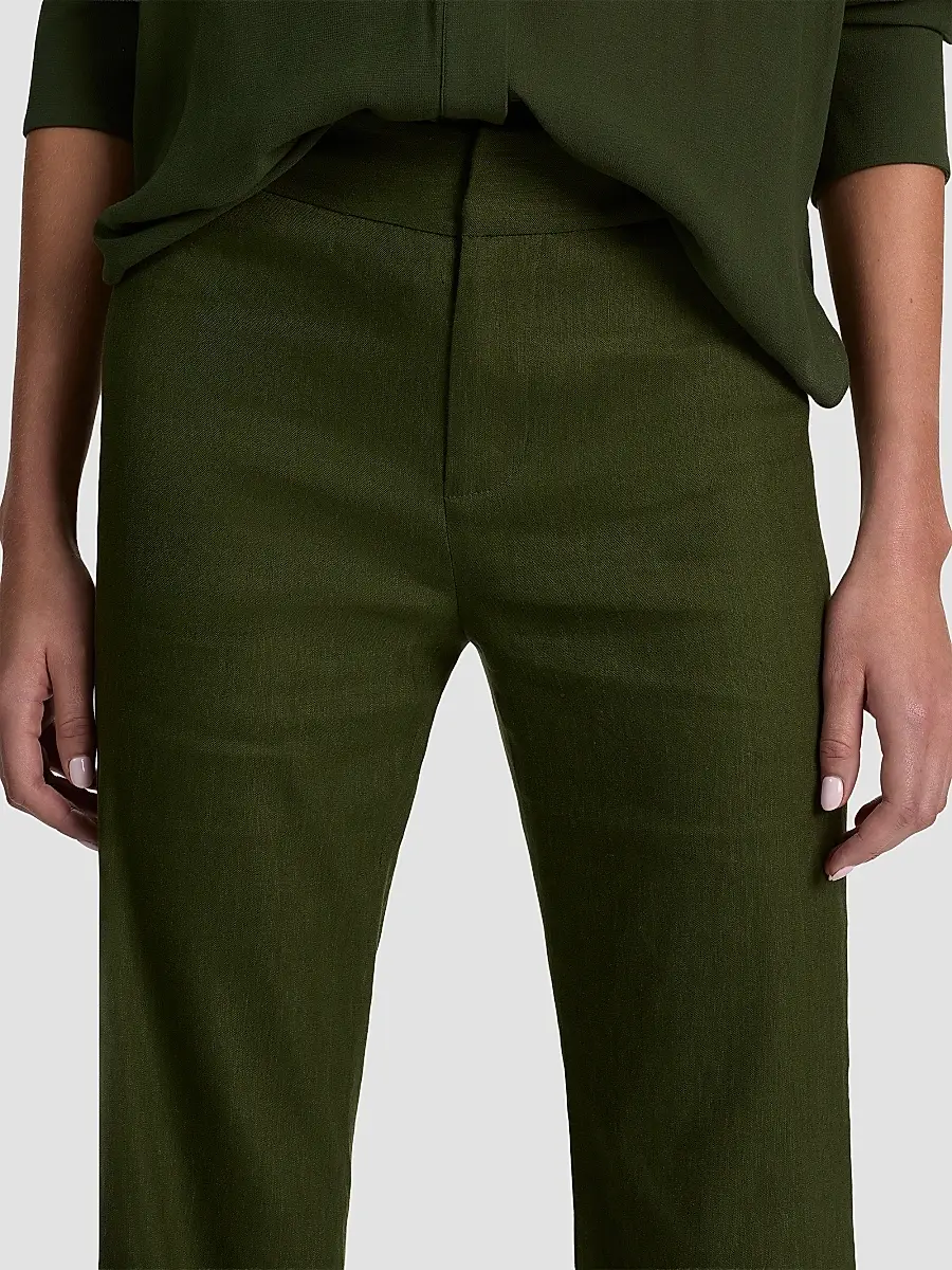 Alice + Olivia Women's Andrew Mr Bootcut Slim-Fit Pants | Thumbnail 5