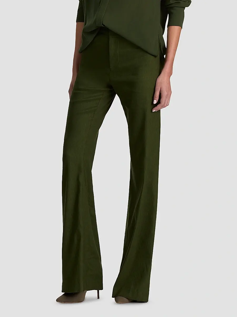 Alice + Olivia Women's Andrew Mr Bootcut Slim-Fit Pants | Thumbnail 6