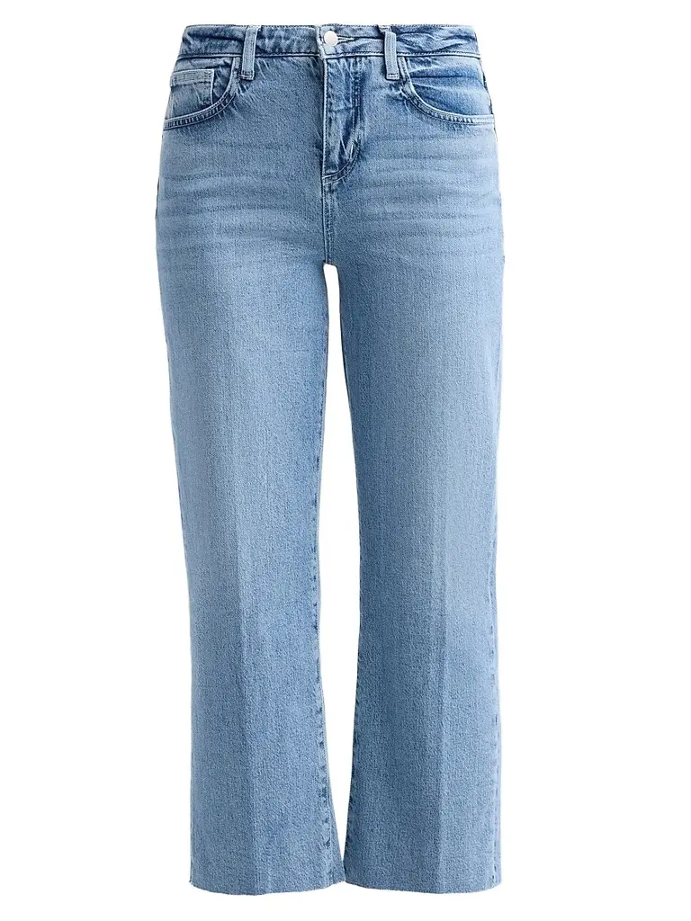 L'Agence Women's Wanda High-Rise Crop Jeans | Image 1 L'Agence Women's Wanda High-Rise Crop Jeans | Image 1