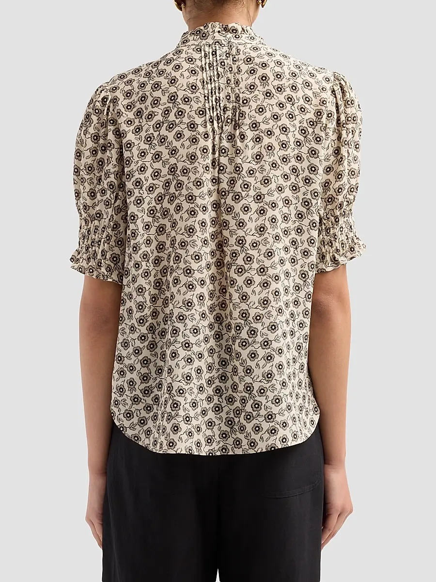 rag & bone Women's Dakota Floral Silk-Blend Blouse | Thumbnail 3 rag & bone Women's Dakota Floral Silk-Blend Blouse | Thumbnail 3