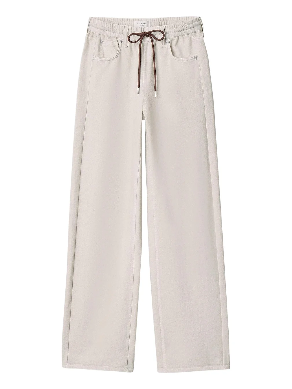 Women's rb Miramar Drawstring Terry Wide-Leg Track Jeans