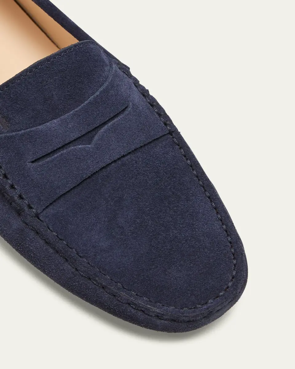 Tod's Gommini Suede Driver Penny Loafers | Thumbnail 5