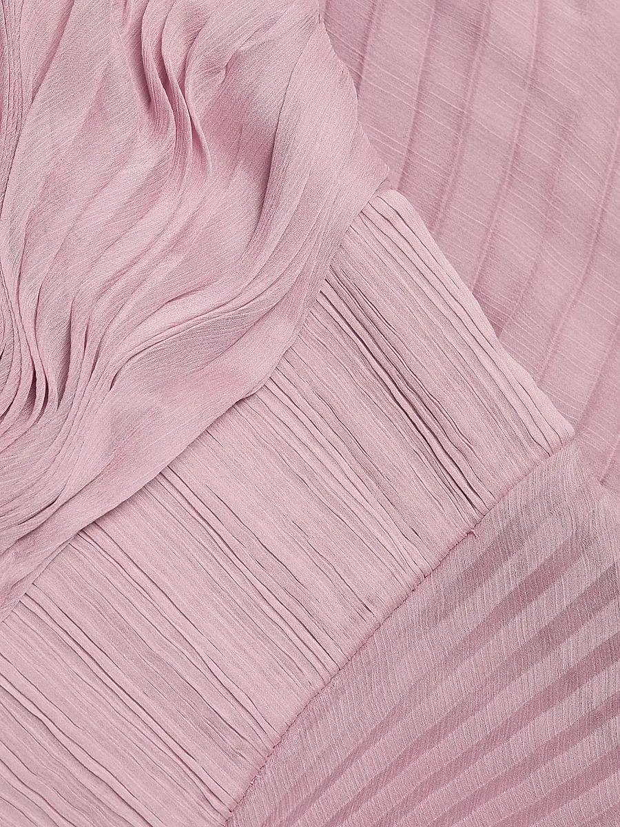 Amur Women's Joelle Pleated Draped Gown | Thumbnail 7 Amur Women's Joelle Pleated Draped Gown | Thumbnail 7