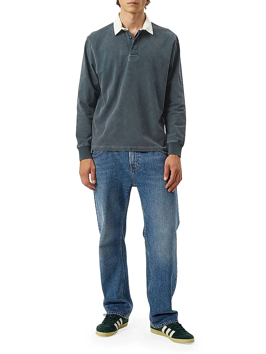 Corridor Men's Rugby Long-Sleeve Polo Shirt | Thumbnail 2 Corridor Men's Rugby Long-Sleeve Polo Shirt | Thumbnail 2