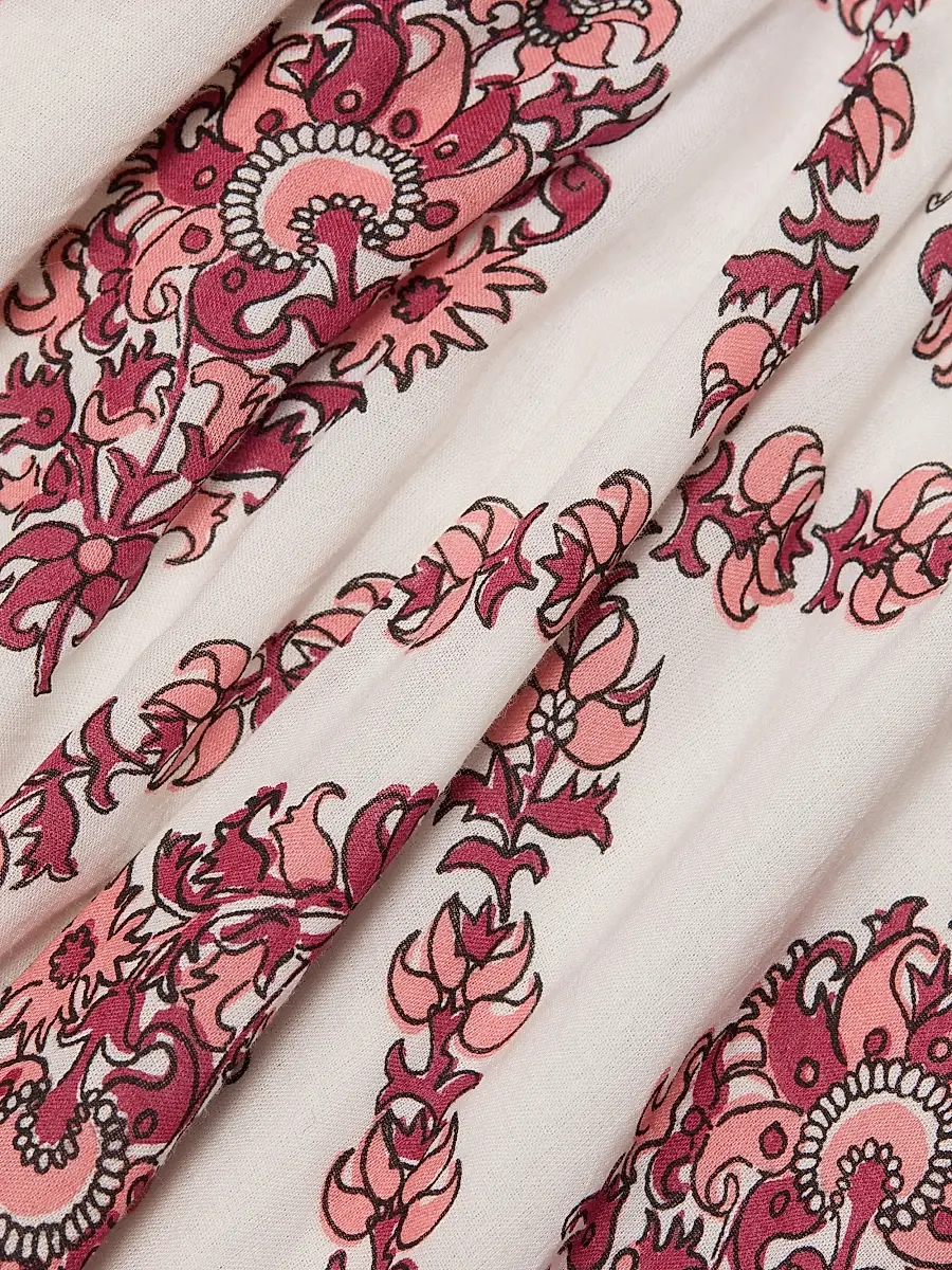 Ro's Garden Women's France Floral Cotton Maxi Dress | Thumbnail 7