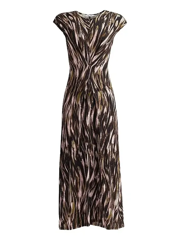 Women's Miranda Printed Jersey Midi Dress