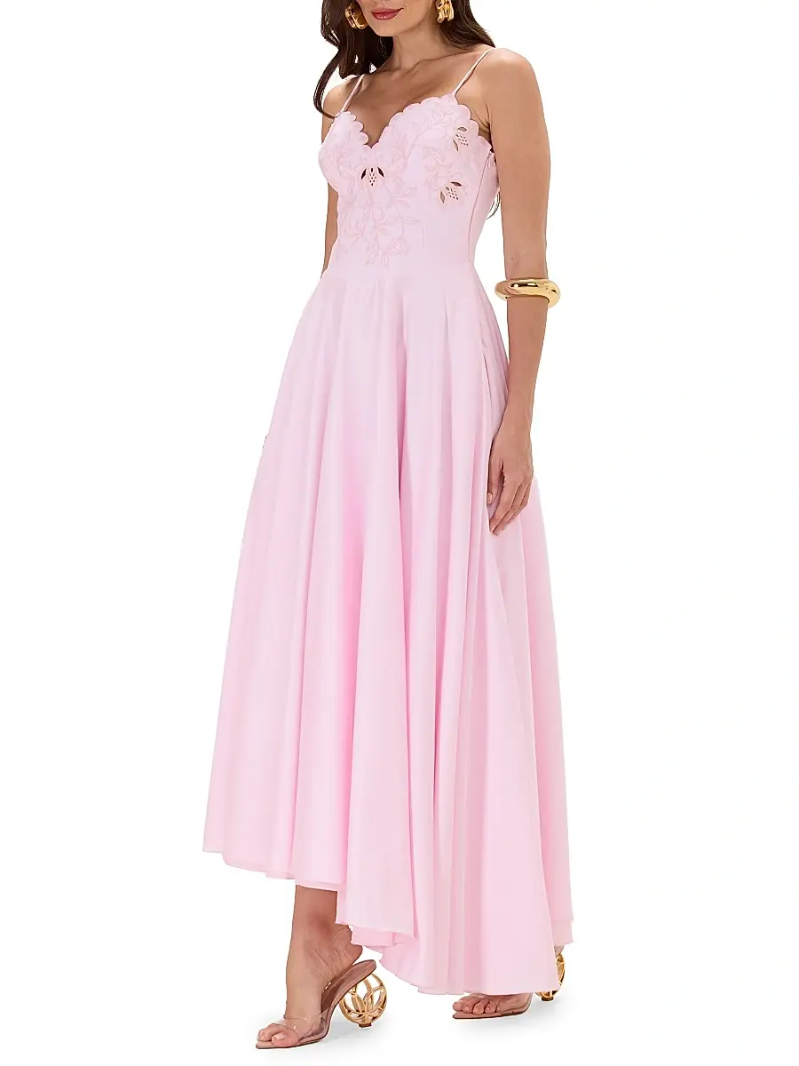 PatBo Women's Lotus Embroidered Maxi Dress | Thumbnail 6 PatBo Women's Lotus Embroidered Maxi Dress | Thumbnail 6