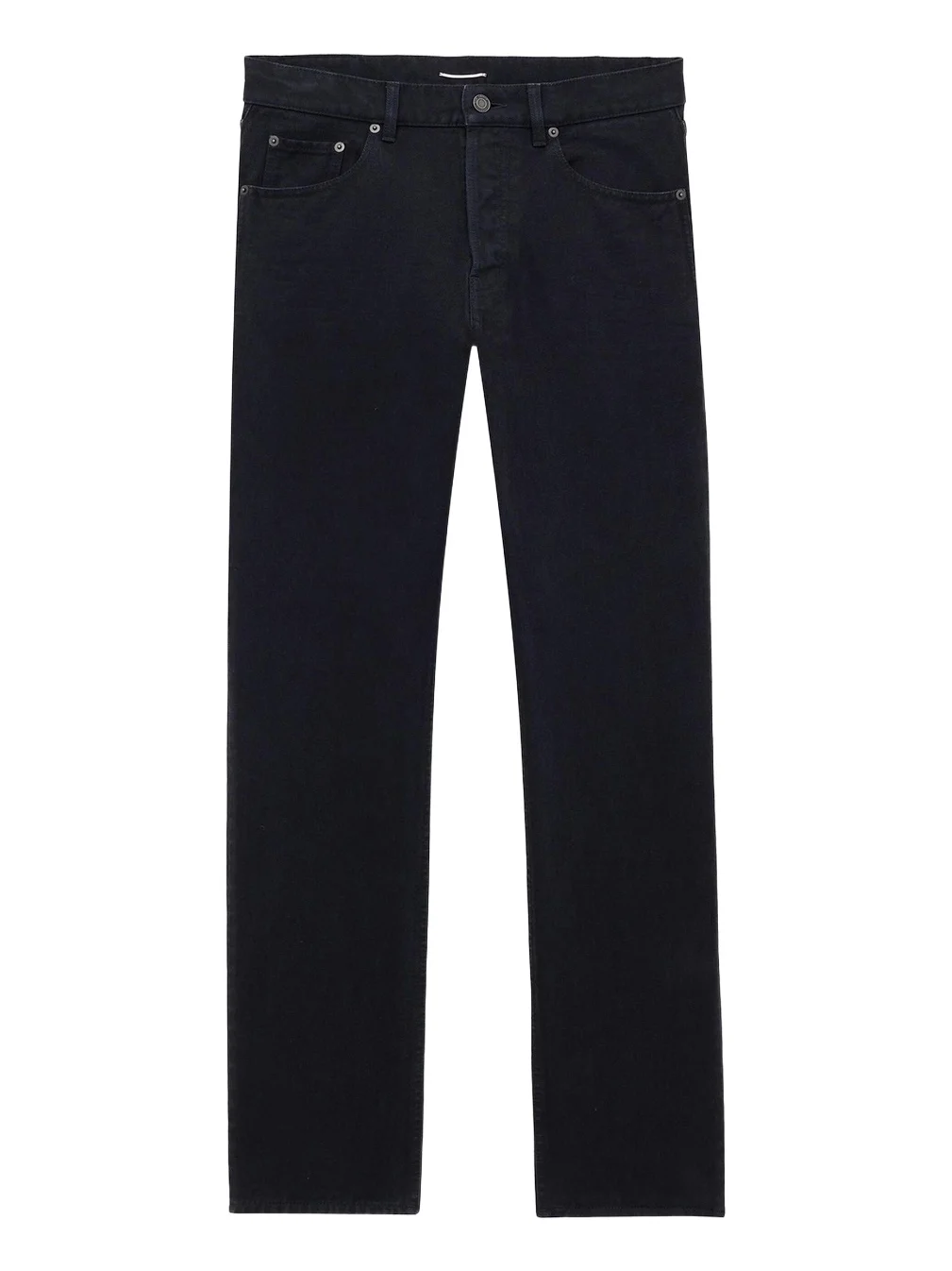 Saint Laurent Men's Mick Long Jeans in Denim - Midnight Black