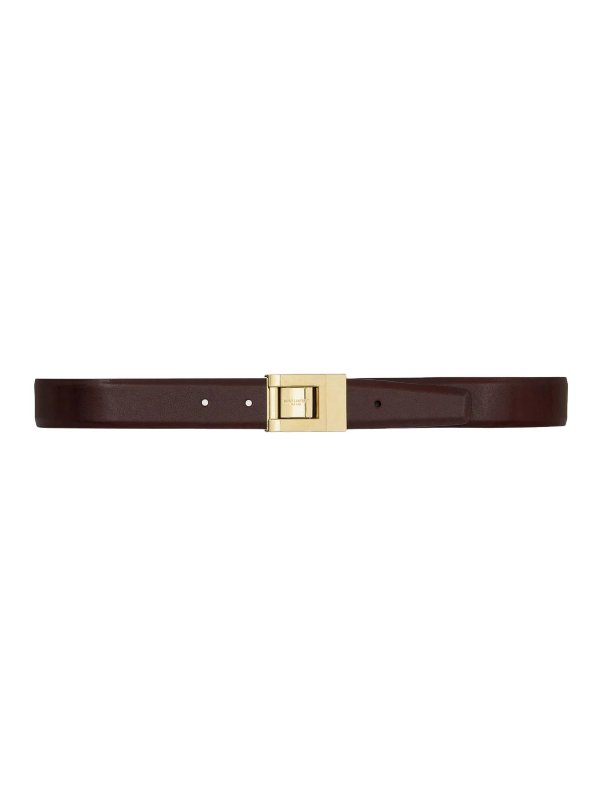 Women's La 76 Belt in Smooth Leather - Rouge Cabernet Women's La 76 Belt in Smooth Leather - Rouge Cabernet