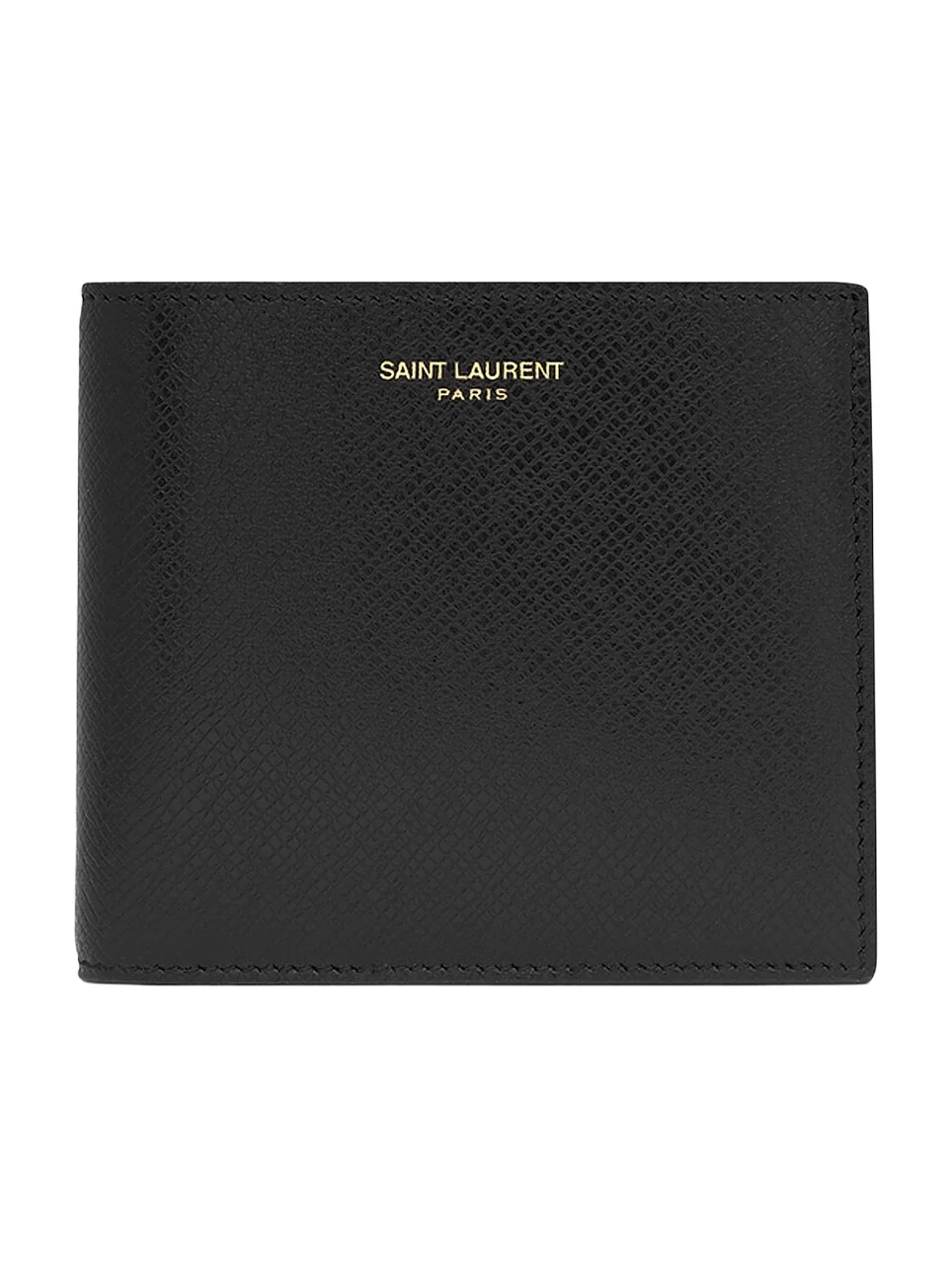 Men's East-West Wallet with Coin Purse in Coated Bark Leather Men's East-West Wallet with Coin Purse in Coated Bark Leather
