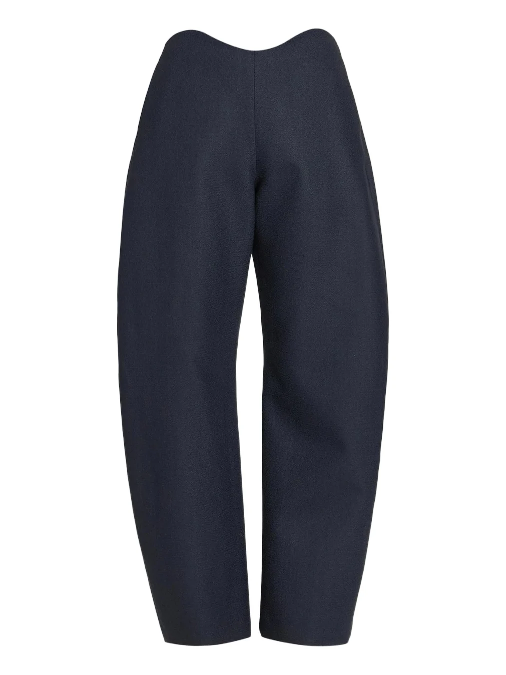 Women's Wool Crepe Rounded-Leg Pants Women's Wool Crepe Rounded-Leg Pants