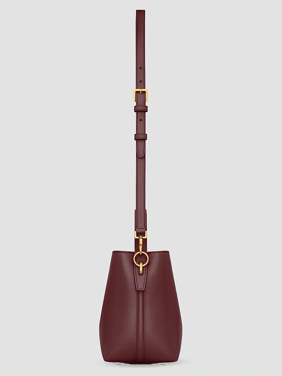 Saint Laurent Women's Le 37 Small Bucket Bag in Shiny Leather | Thumbnail 3 Saint Laurent Women's Le 37 Small Bucket Bag in Shiny Leather | Thumbnail 3