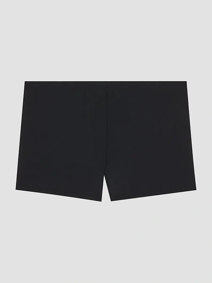 Saint Laurent Men's Cassandre Swim Shorts - Noir Ecru | Thumbnail 2